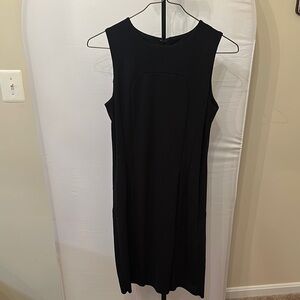 MICHAEL Michael Kors Black Sleeveless Sheath Dress